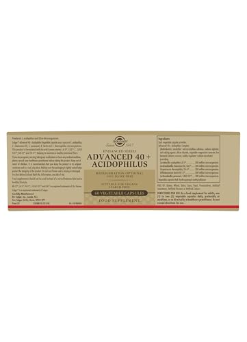 Solgar Advanced 40+ Acidophilus pack de 2 gélules microbiote intestinal - 3