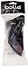 Bollé Safety Bolle Safety Rush+ Safety Glasses Platinum® with Assembled Foam and Strap, Black & Red Frame, Clear Lenses