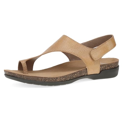 Image of Dansko Reece Sandal for Women - Memory Foam and Cork Footbed for Comfort and Arch Support - Lightweight Rubber Outsole for Long-Lasting Wear with Hook & Loop Strap