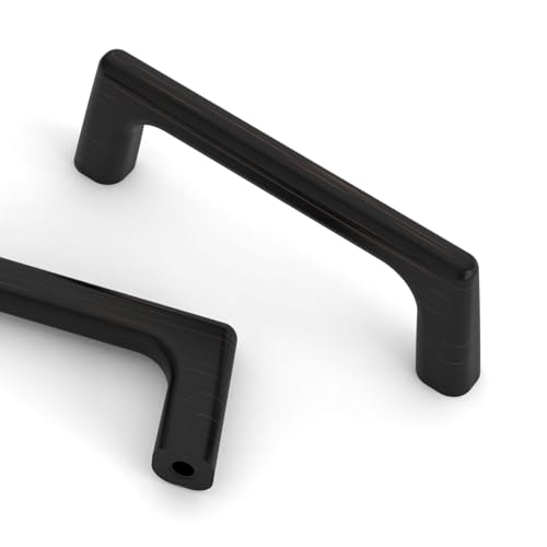 Image of Asidrama 10 Pack 3 Inch(76mm) Oil Rubbed Bronze Cabinet Pulls Cabinet Handles Cupboard Handles Kitchen Cabinet Hardware for Cupboard Drawer Pulls