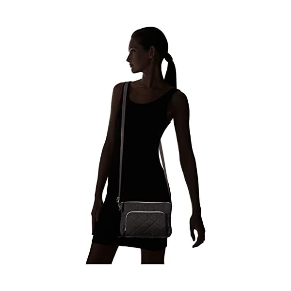 Vera-Bradley-Womens-Performance-Twill-Little-Hipster-Crossbody-Purse-with-RFID-Protection Vera Bradley Women's Performance Twill Little Hipster Crossbody Purse With RFID Protection, Black, One Size