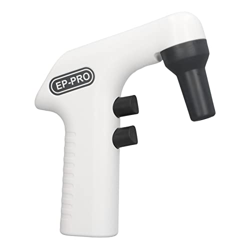 Electric Pipette Pump, 6 Levels Adjustable Speed Portable Pipette Filler with LCD Display Screen, 2 Drainage System, for Biology Chemical 0.1?100ml (US Plug)