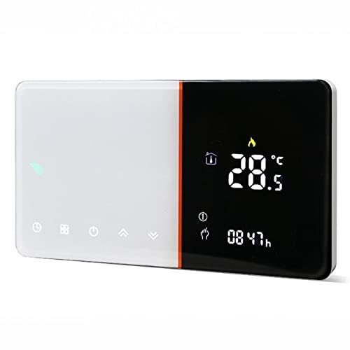 Thermostat WiFi Beca BHT-005GCW Wi-Fi contrôle chaudière à gaz fonctionne Assistant vocal Alexa/Google Cover