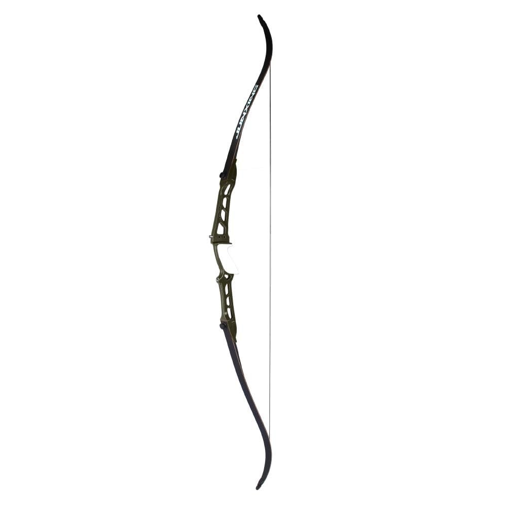 Bogenschießen Recurve Bogen 68" Takedown Bogen 18-40lbs Langbogen zum Jagen und Schießen
