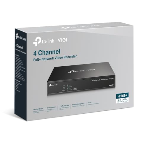 TP Link VIGI NVR1104H 4P Neuf - vue 7