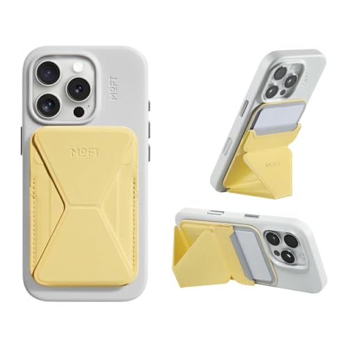 MOFT�y�������K�㗝�X�z MagSafe�Ή� iPhone 17/16/15/14/13/12�V���[�Y�p ���͋����� Snap-On �X�}�z�X�^���h �J�[�h�P�[�X �}�O�l�b�g �yMOVAS/�ϋv�����Łz �E�H���b�g�X�^���h �X�}�z�O���b�v ���^�y�� �p�x