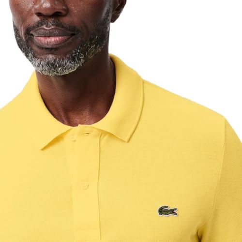 Image of Lacoste Men's Classic Pique Slim Fit Short Sleeve Polo Shirt