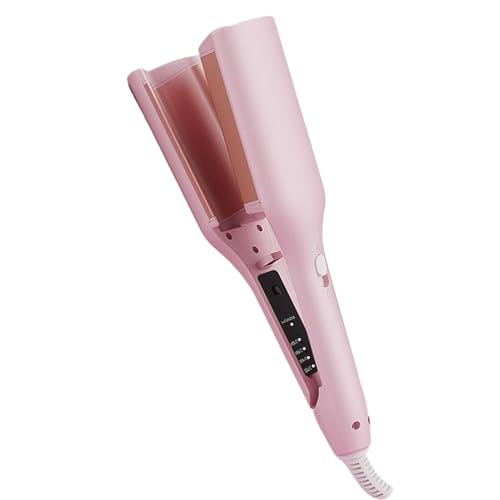 Hozaenwa Rizador Profesional - Rizador Anti Escaldado Con Iones Negativos,Herramienta de Peluquería con Temperatura Ajustable para Salón Hogar Viaje Fiesta Noche de Cita Boda Baño Niñas Damas