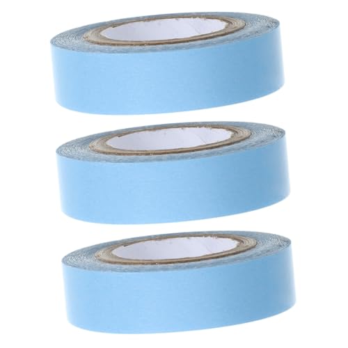 SOESFOUFU 3 Rolls Double-Sided Hair Tape for Lace Wigs Hair Extension Tape Strong Hold Wig Adhesive Gentle on Sensitive Skin