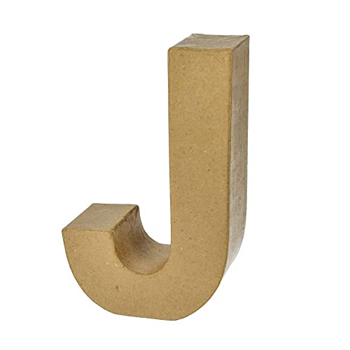 Letra de cartón - J