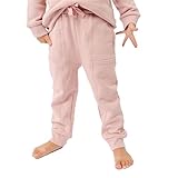 Copper Pearl Jogger Pant: Fashionable and Functional Design, Baby Joggers and Toddler Joggers with Pockets, Sized 0-3 Months to 5T, Baby Clothes in Timeless Patterns - Mae, 3T