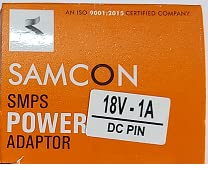 SANDY 18V 1Amp Adapter for Tablets, Cameras, Monitors (18V - 1 A DC SMPS)- Black (B0C3ZT6QG9) Amazon Price History, Amazon Price Tracker