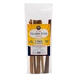 Bow Wow Labs 12" SafeFit Collagen Sticks for Dogs 5 Pack/Thick – All-Natural Chews for Joint, Gut, Bone & Oral Health