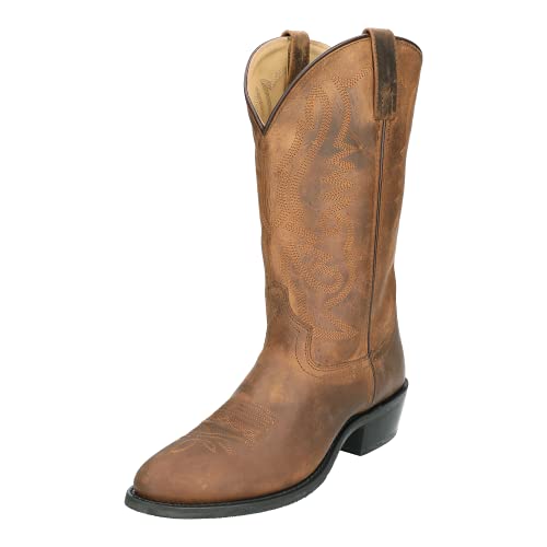 Smoky Mountain Western Boots Mens Denver Leather Brown Oil 40343