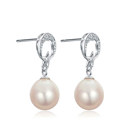Boucles d'oreilles perles d'eau douce en argent pour sublimer vos soirées