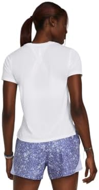 Under Armour UA LAUNCH SHORTSLEEVE Kadın T-Shirt White / / Reflective MD - Görsel 2