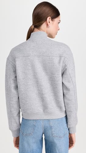Madewell Women's Knit Bomber Jacket3