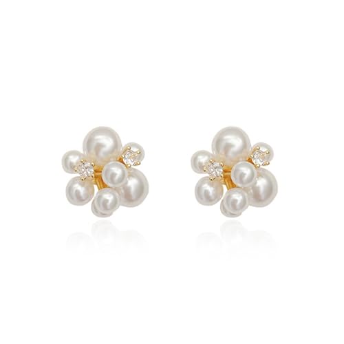 Big Pearl Earrings for Women Large pearl and silver earrings Accessories Wedding Guest Outfit Elegant Birthday Anniversary