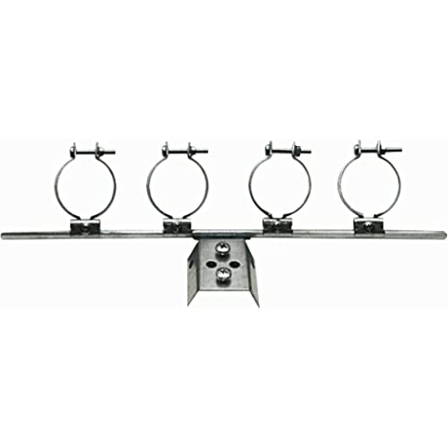 Support d'alimentation Multiple 4 Voie Universel pour 4 LNB Antenne Satellite 3° en Acier