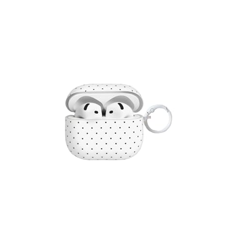 Coque AirPods 4 mignon motif à pois, un cadeau parfait pour vos proches