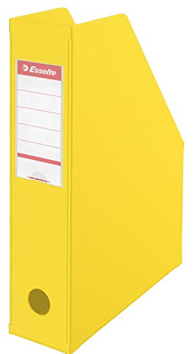 Esselte, porte-revues PVC, Dos de 7 cm, A4, Jaune, 56001