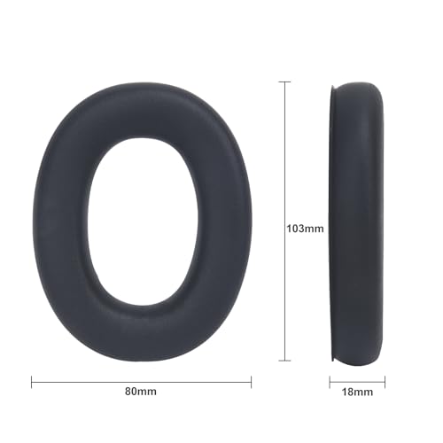 WODASEN 1-Pair Replacement Ear Pads for 3M WorkTunes Connect (90543/90544/90542/90541) Z0HAN EM042 Radio Headphone Cover PR0HEAR 037 Hearing Protection Aviation Headset Cushions Foam (1) - image 3