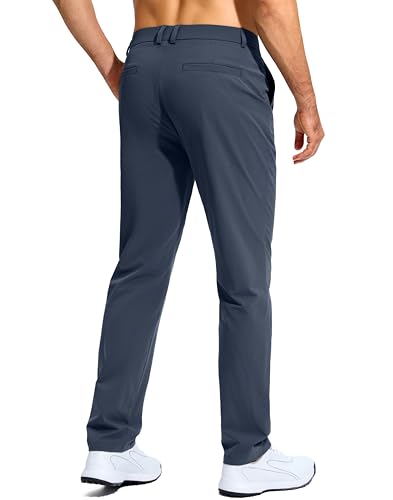 Image of G Gradual Mens Golf Pants Stretch Dress Casual Pants 30 inch /32 inch /34 inch Lightweight Work Travel Slacks for Men with 4 Pockets