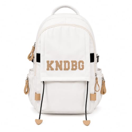 ARISEN BAG Unisex Korean Style Laptop Backpack 40L White - Image 2