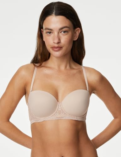 Image of Marks & Spencer Women's Padded Wirefree Polyamide,Elastane Bra