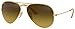 Produktbild Ray-Ban RB3025 Aviator Sonnenbrille 55mm (Gold (112/85), 55 mm)