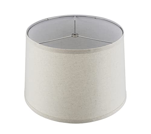 Pantalla de araña para lámpara Aspen Creative 38026 lino avena 5