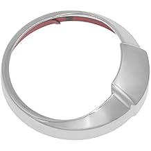 4 inch Visor Speedometer Trim Ring Gauge Aluminum Tachometer Bezel Fit for Harley Sportster Dyna Touring Electra Glide Street Glide Road Glide 1 Pcs