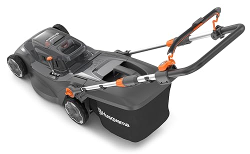 Husqvarna Aspire™ Lawnmower 18V 34cm Kit with 4.0Ah Battery and 2.5Ah Charger | Electric Lawn Mower Cordless | Battery Lawn Mower with Adjustable Handle and Compact Storage - Image 3
