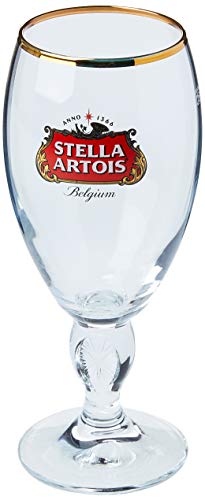 Stella Artois Box Com 4 Taças Para Cerveja Ambev Transparente 250Ml