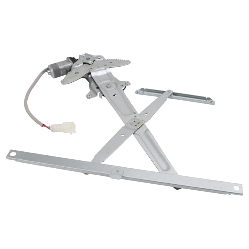 Image of TRQ Front Right Power Window Regulator & Motor Assembly Passenger Side Compatible with 1984-1989 Toyota 4Runner Pickup