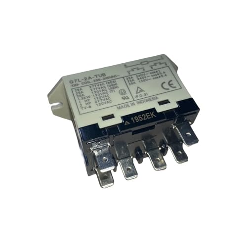 Relais G7L-2A-TUB 24 V CC pour l'automatisation des systèmes 25 A