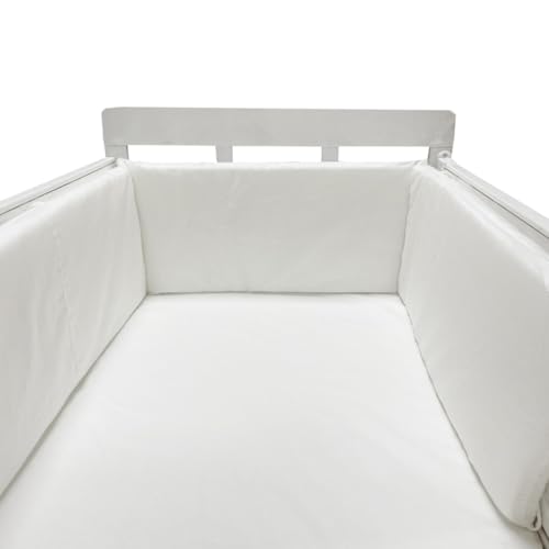 GYCF Cojín Barandilla de Seguridad para Niños, Protector de Cama, Suave Transpirable Alfombra Anticolisión para El Hogar Fácil, Protección Integral para Evitar Colisiones,A04,150x30CM
