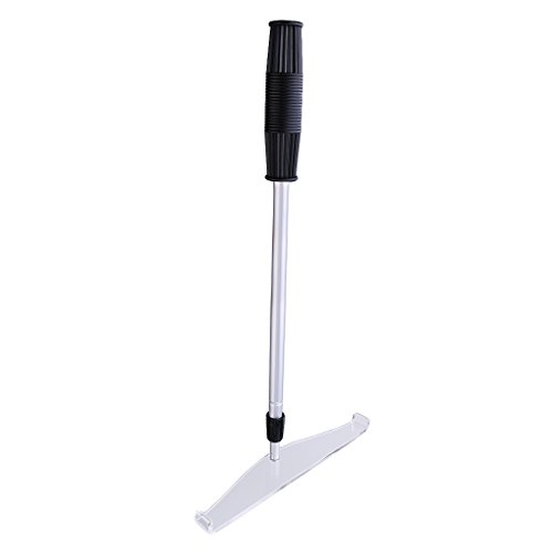 Bonarty 70cm Poker Chip Push Telescopic Chip Rake Harrow Poker Table Accessories