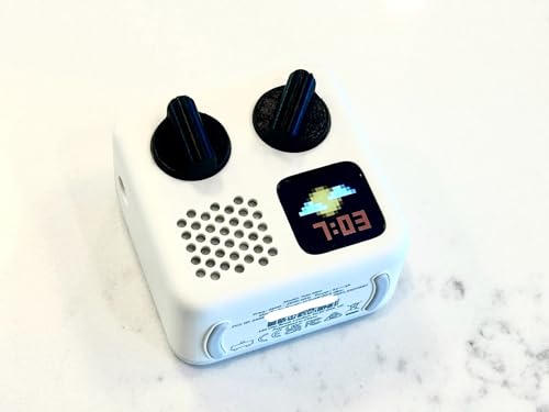 Image of 2Pcs Replacement Dial Knobs for Yoto Mini - Grip Control Knob Covers for Kids Music Player | Easy Snap-On Installation (Black)