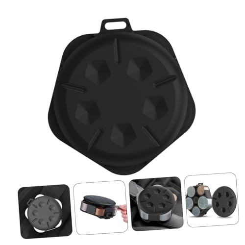 Caja organizadora portátil para monedas negra miniatura 7