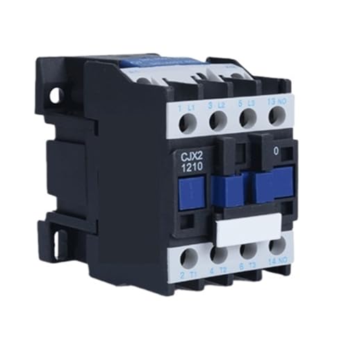 Contacteur magnétique 12A relais triphasé 3 pôles 1NO AC 220V pour commande de moteur