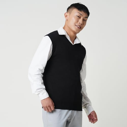 Image of Globus Men Sweater Vest (GS569219 White S)