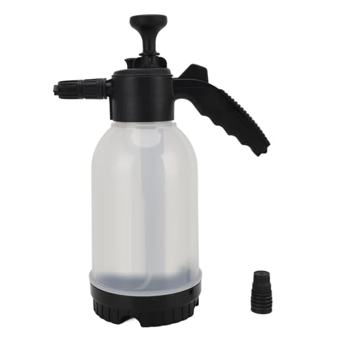 Hand Pump Foam Sprayer, 2000ml Manual Foam Cannon Car Wash Hand Pressurized Soap Sprayer Car Wash Foamer for Car Garden Cleaning