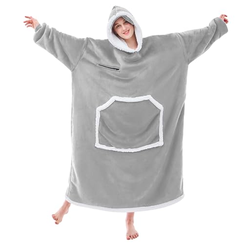 IFNOW Wearable Blanket Hoodie,Birthday Christmas Gifts for Women Mom Girlfriend,Oversized