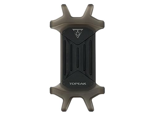 Topeak Omni Ridecase Support de téléphone Unisexe pour écrans de 4,5"-6,5", Noir, 13,1 x 6,9 x 1,6 cm