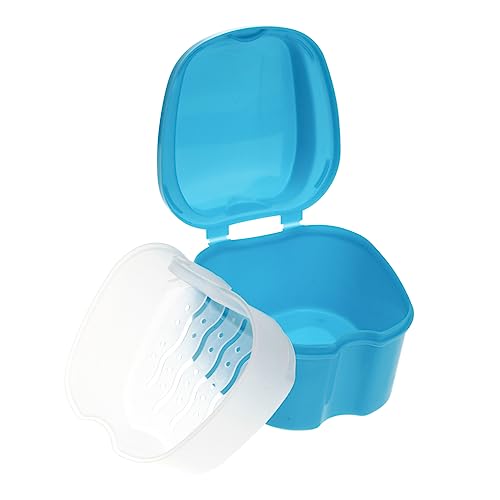 Ipetboom Travel Case Leak Proof Storage Box Bath Mini and Easy to Carry Accessories Light Blue Elderly Friendly
