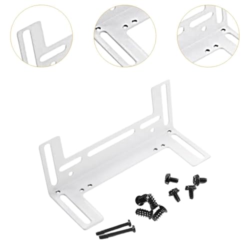 Soporte para radiador de refrigeración líquida para ventiladores de 120 mm, 90 mm y 80 mm, soporte de enfriamiento para CPU, blanco miniatura 2