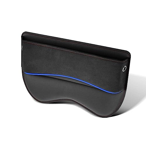 DBCFL Organizer Riempitivo per Seggiolino Auto per Mercedes GLA 180 180d GLA 200 200d GLA 220 220d, Scatola Portaoggetti Console per Auto Tasca Laterale Portaoggetti,A-Black
