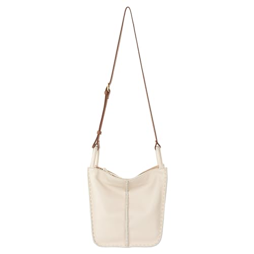 Image of The Sak Los Feliz Crossbody Purse - Women's Leather Handbag For Everyday & Travel - Cross Body With Adjustable Shoulder Strap