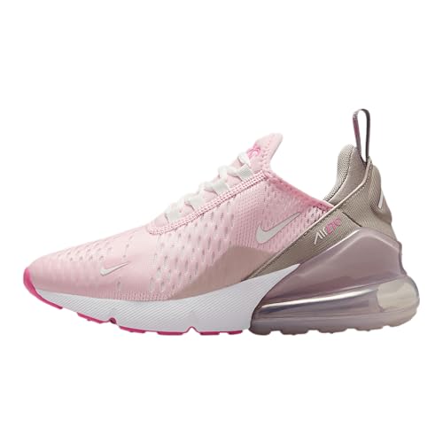 Nike Air Max 270 Big Kids' Shoes (IB4435-663, Pink Foam/College Grey/Platinum Violet/Summit White) - Main Image